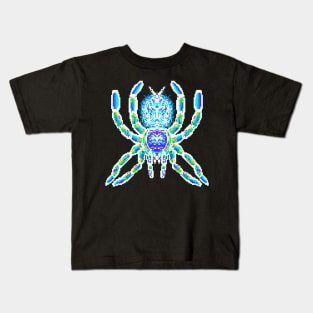 Tarantula Pixel Art 43 (Invert) Kids T-Shirt